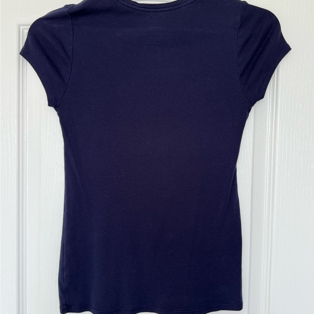 Faded Glory Deep Navy Short Sleeve Tee - Picture 2 of 3